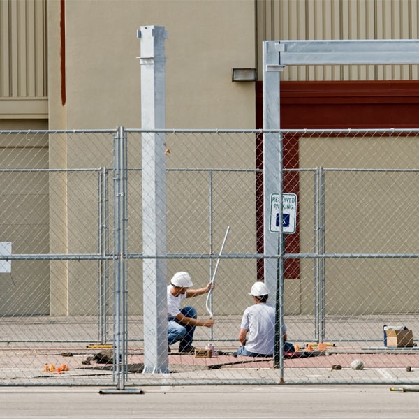 how long can i lease the temporary fence for my building site or event in Red Hook